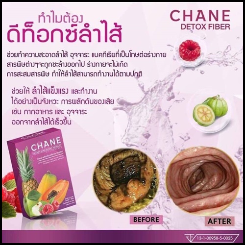 ชาเน่ ไฟเบอร์ ดีท็อกซ์ Chane Detox Fiber