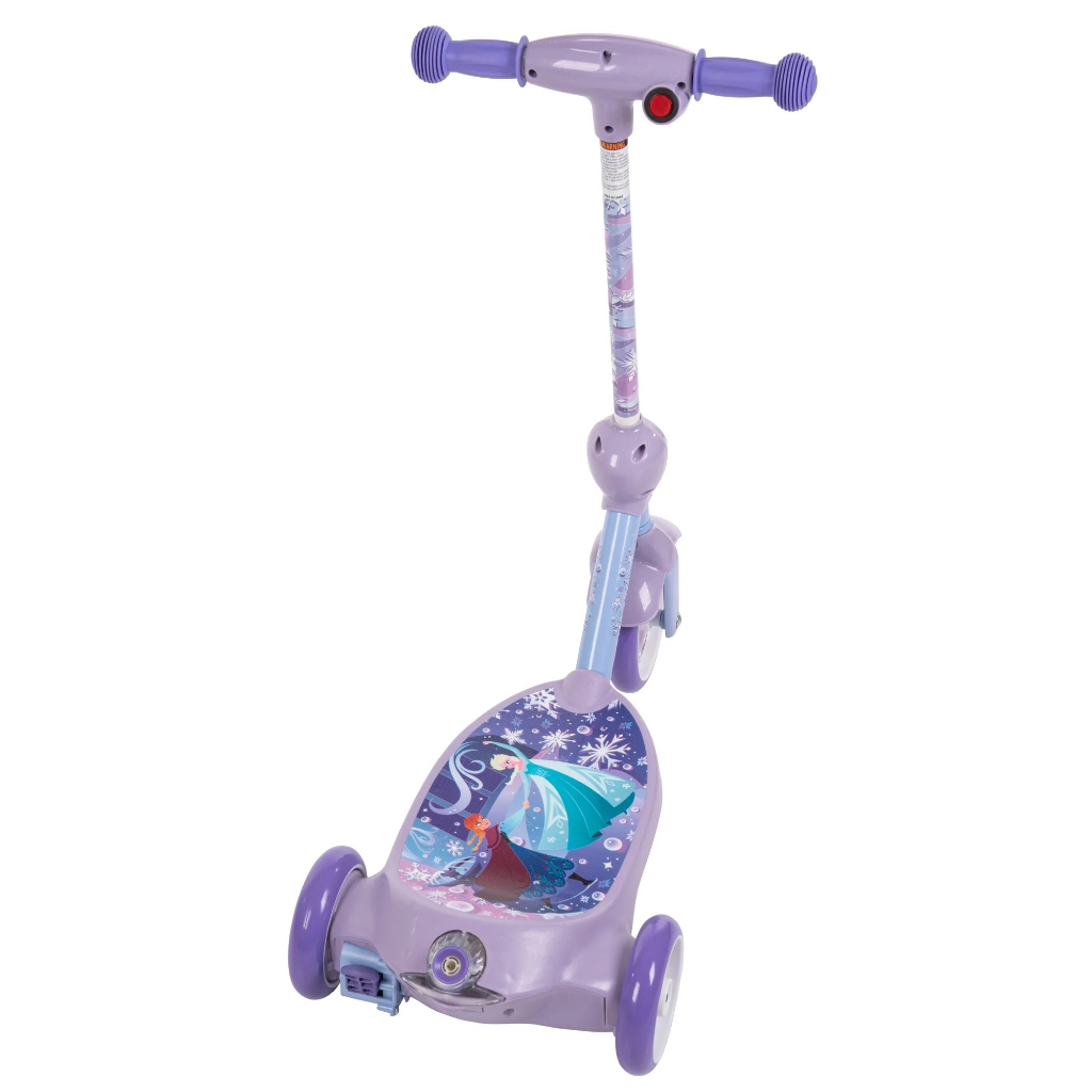 นำเข้า🇺🇸 สกู๊ตเตอร์ไฟฟ้า 2 in 1 เป่าบับเบิ้ลได้ ลายโฟเซ่นDisney Frozen 3-Wheel 6V Electric Bubble Scooter, Ride on Toy for Kids Ages 3+ Years ราคา 3290 บาท
