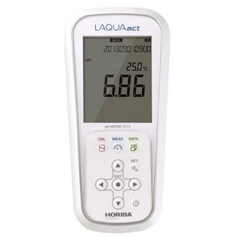 Horiba รุ่นD-71เครื่องวัดพีเอชและคุณภาพน้ำ,Portable pH Meter,Meas.range:0.00～14.00pH