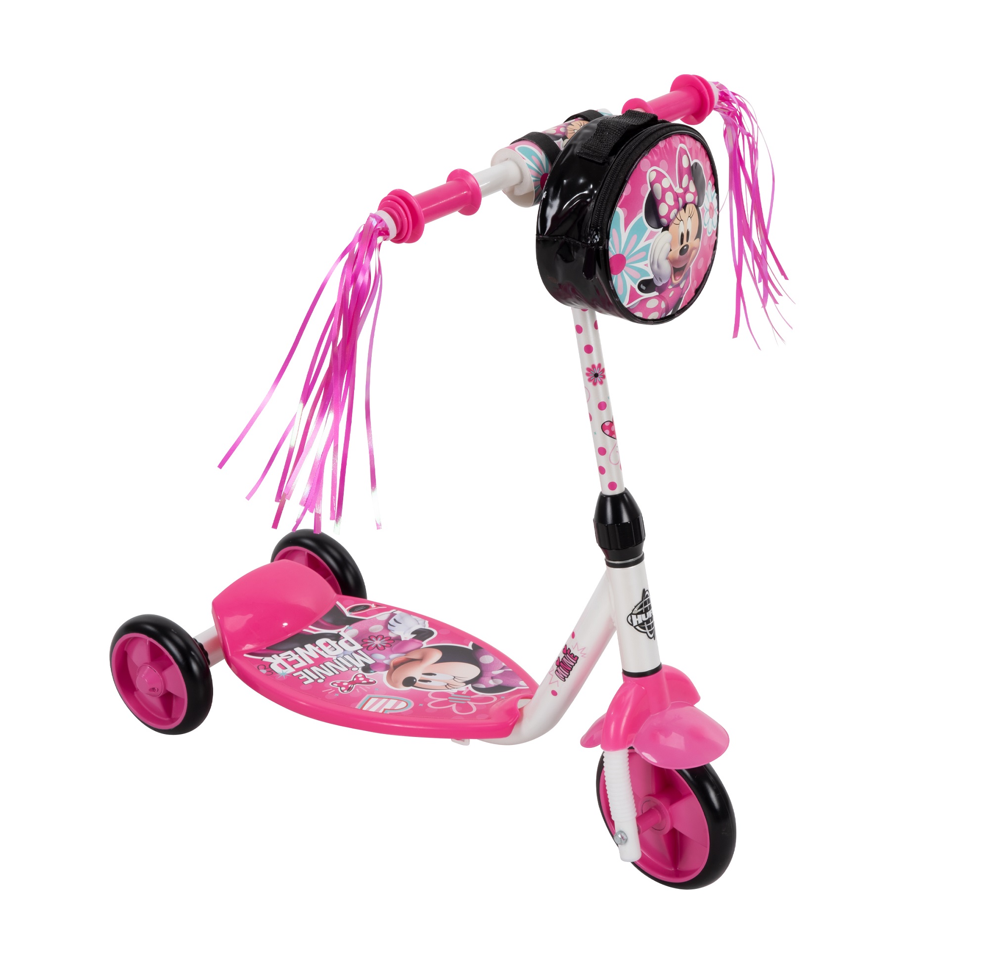 Disney Minnie Girls' 3-Wheel Preschool Scooter, by Huffy สกู๊ตเตอร์ มินนี่เม้าส์ จาก Huffy ลิขสิทธิ์แท้ USA ราคา 1,990 บาท ส่ง 150