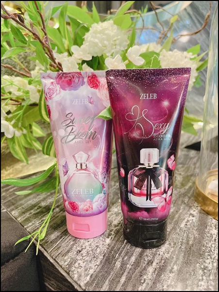 โลชั่นน้ำหอมเซเลป Zeleb Sweet Bloom / Sexy Bloom Aura Gel