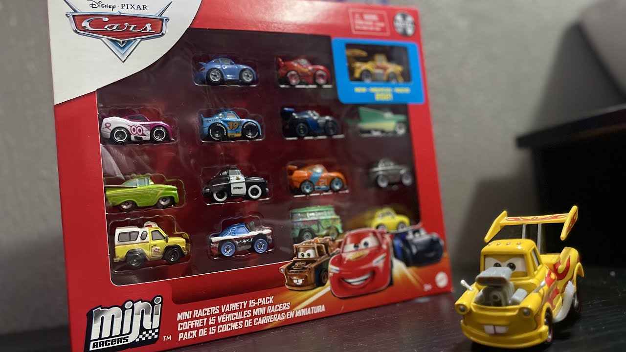 ชุดรถแข่ง Disney / Pixar Cars Die Cast Metal Mini Racers Mini Racers Variety Car 15-Pack [2021] ราคา 1,990 บาท