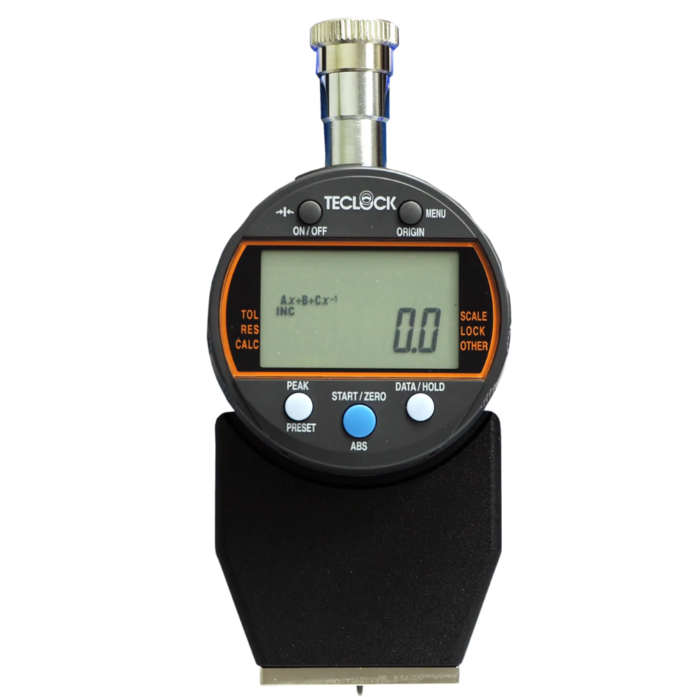Teclock รุ่น GSD-720K เกจวัดทดสอบความแข็งพลาสติกและยางแข็ง, Digital durometers for hardness test of plastics,hard rubber,type D ,spring load: 0～44483mN