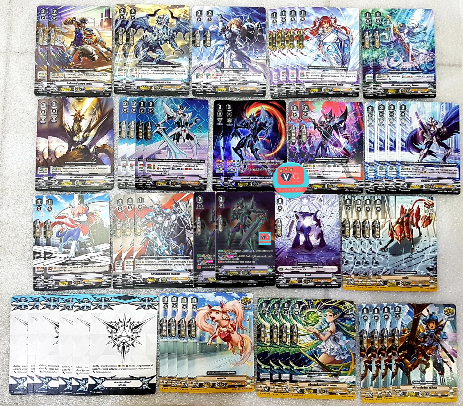 เด็ครอยัล พาลาดิน มาเจสตี้ ลอร์ด บลาสเตอร์ V 50 ใบ + กิฟท์ฟอร์ซI 6 ใบ ตามภาพ