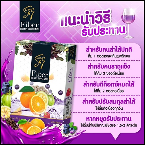 ดีท็อกซ์ S Wave 7 Fiber