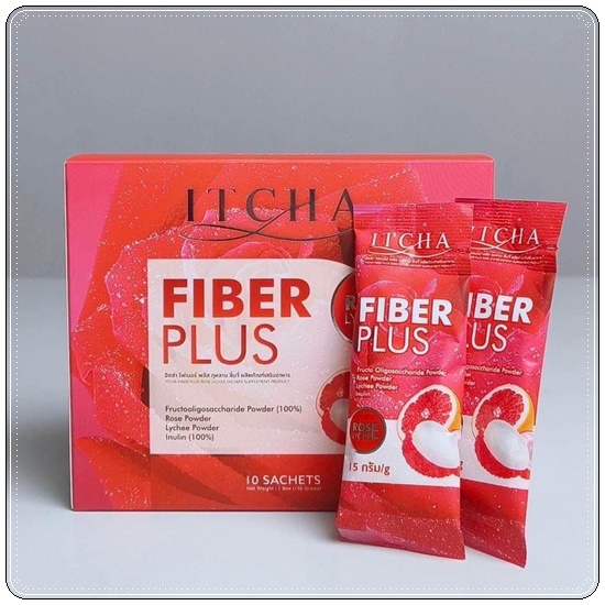 ITCHA Fiber Plus อิชช่า ไฟเบอร์ พลัส (1แถม1)