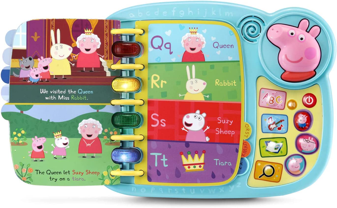 หนังสือกิจกรรมVTech Peppa Pig Learn and Discover Book, Great Gift for Kids ราคา : 1250 บาท