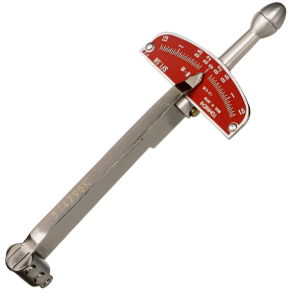 Tohnichi รุ่น F1000N ประแจขันปอนด์,Beam type torque wrench,torque meas.range:100-1000, 20N.m, 1" Square Drive