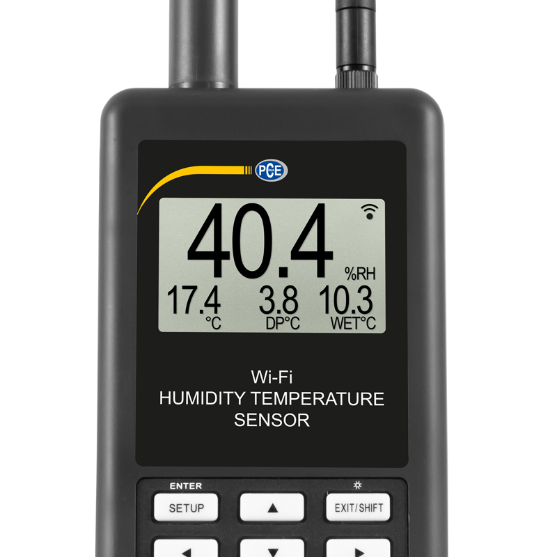 PCE รุ่นHT-120-ICA Incl. ISO Calibration Certificateเครื่องวัดความชื้นในอากาศ Air Humidity Meter