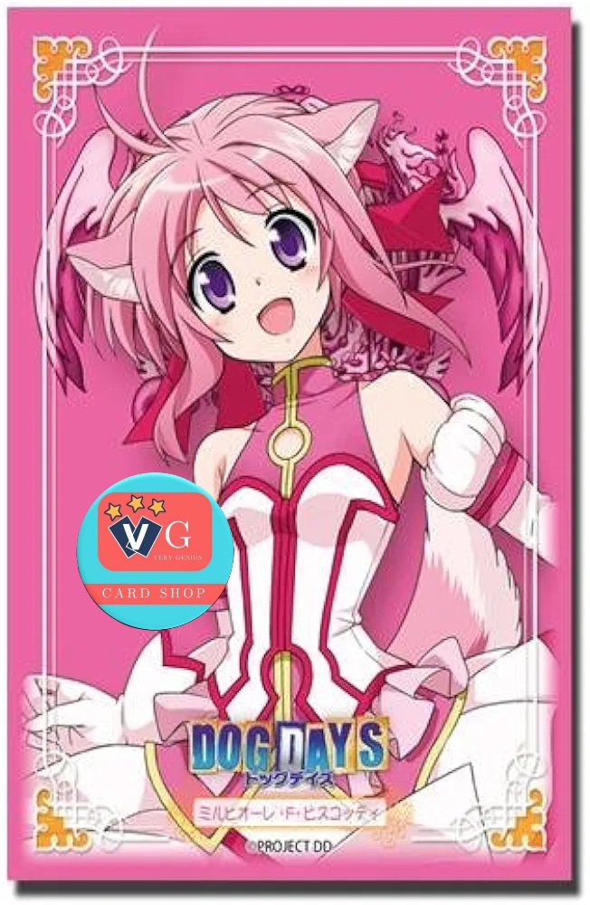 สลีฟบัดดี้ไฟท์ Bushiroad Sleeve Collection Hg Vol.110 Dog Days Millhiore F.Biscotti ซองใส่การ์ด โปเกม่อน 60ใบ