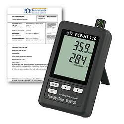 PCE รุ่นHT110-ICA เครื่องวัดสภาพอากาศClimate Meter w/ Calibration Certificate
