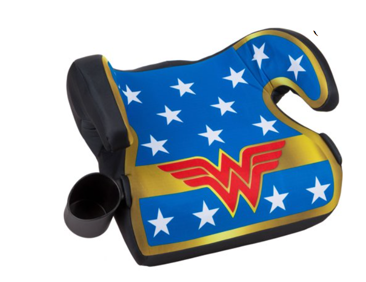 คาร์ซีทที่นั่งเด็กไร้สาย สำหรับเด็ก จาก KidsEmbraceBackless Booster Car Seat, DC Comics Wonder Woman