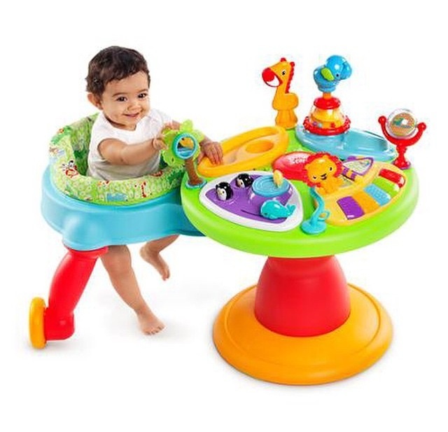 ล็อตสุดท้าย!!! AWG Bright Starts Zippity Zoo 3in1 Around We Go เก้าอี้หัดเดินที่มาพร้อมโต๊ะกิจกรรม ราคา 5,990 บาท