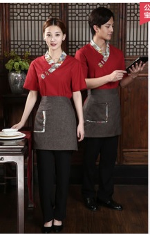 G6206011 เสื้อพนักงานร้านอาหารญี่ปุ่น เกาหลี เสื้อกิโมโน ร้านอาหารญี่ปุ่น สีภาพ S M L XL 2XL SKU-03396 เสื้อตัวเดียว