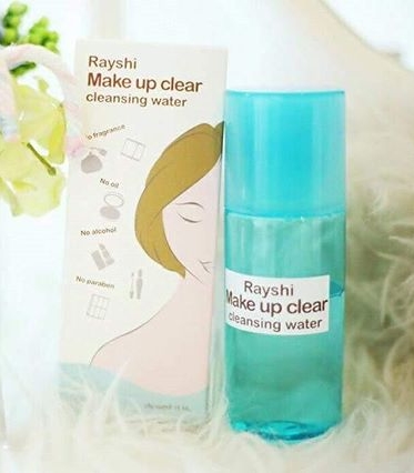 เรชิ เมคอัพเคลียร์ คลีนซิ่ง (Rayshi Make Up Clear Cleansing Water)ผลิตภัณฑ์ทำความสะอาดเครื่องสำอางสูตรน้ำ