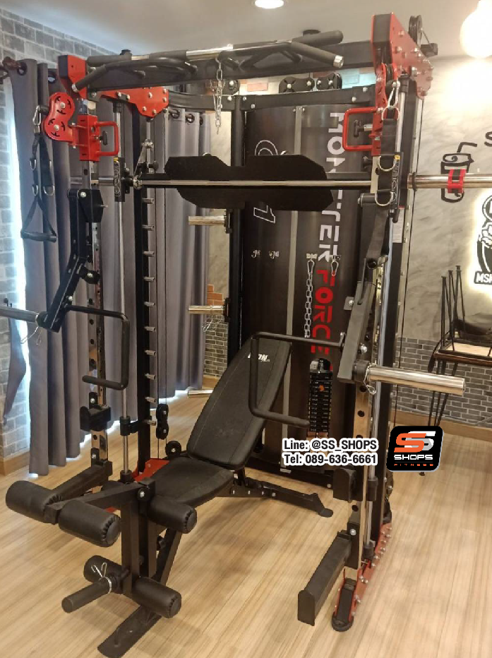 Jammer Arms แจมเมอร์ อาร์ม อุปกรณ์เสริมใช้กับ Smith Machine MONSTER FORCE G11 สมิทแมชชีนG11