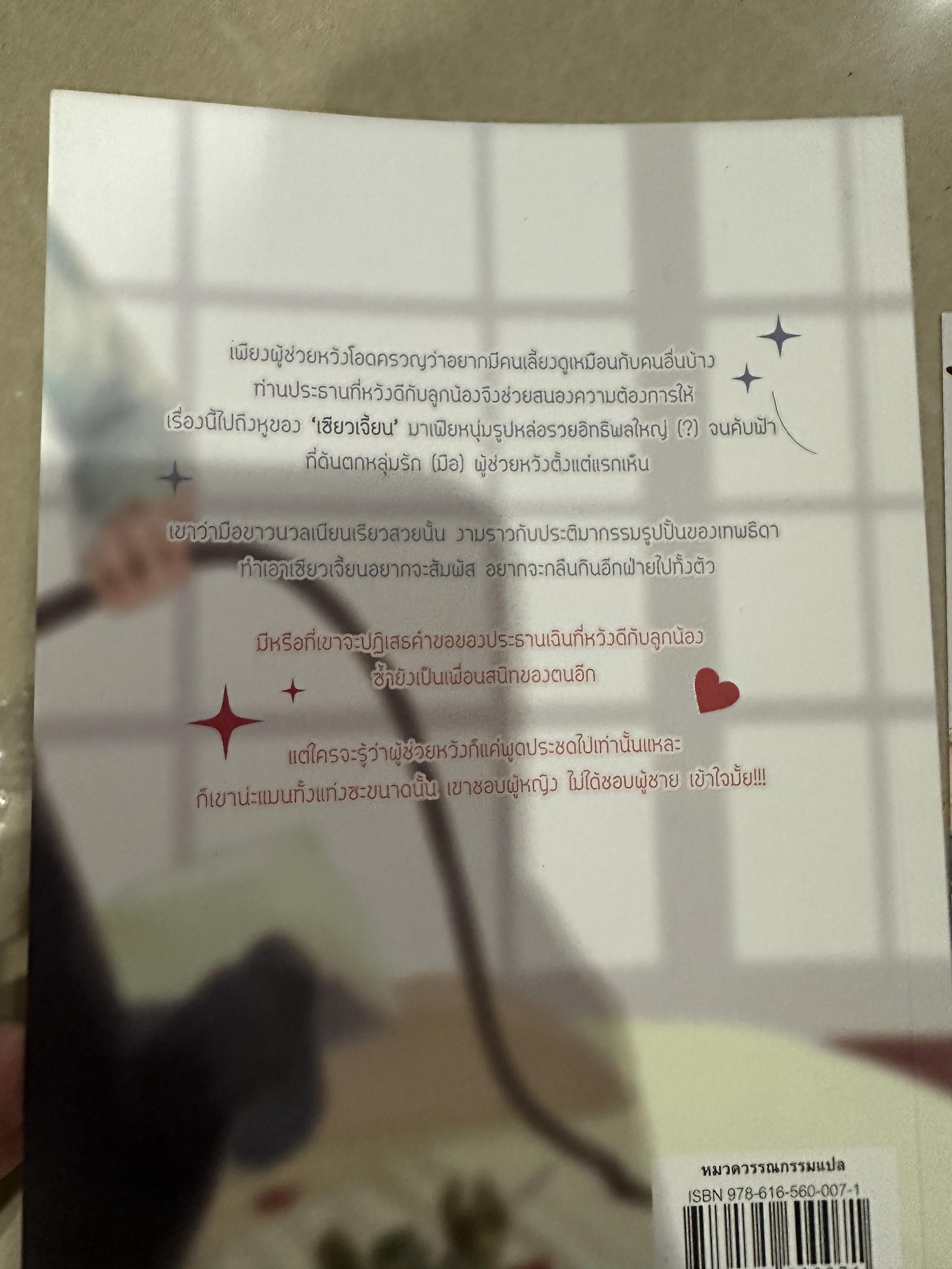 นิยายแปล รักนี้ป่วยมาก