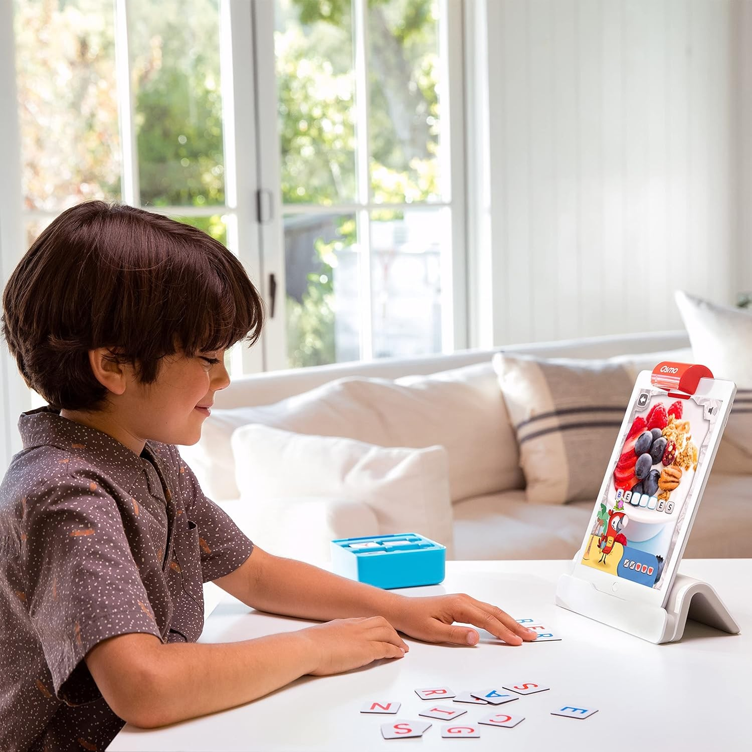 🪄ของเล่นSTEMยอดฮิตนำเข้า🇺🇸 Osmo - Genius Starter Kit สำหรับ iPad และ iPhone - เกมการเรียนรู้เพื่อการศึกษา 5 เกม สำหรับเด็กอายุ 6-10 ปี ราคา 4,190 บาท