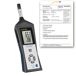 PCE รุ่นHVAC 3S-ICA incl. ISO Calibration Certificateเครื่องวัดสภาพอากาศClimate Meter