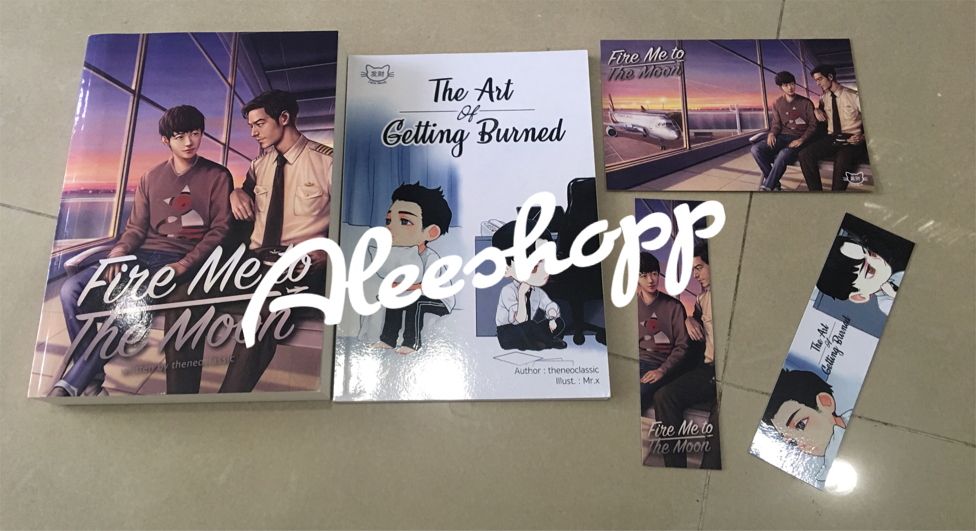 นิยาย Frie me to The moon + สเป มือสอง