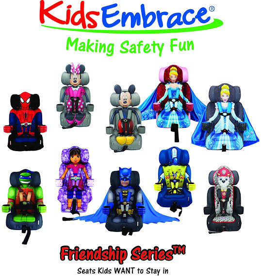 คาร์ซีทสำหรับเด็กโต ลายมิกกี้เมาส์ ใช้ได้ตั้งแต่ 2 ขวบถึง 8 ขวบ KidsEmbrace Mickey Mouse Combination Harness Booster Car Seat ราคา 9,900 บาท
