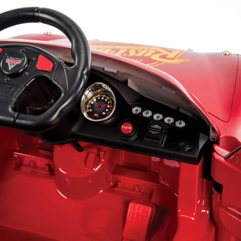 Disney•Pixar Cars 3 Lightning McQueen 6V Battery-Powered Ride On by Huffy รถแบตเตอรี่เด็ก คาร์ส แมคควีน คันใหญ่ ลิขสิทธิ์แท้ โดย Huffy นำเข้า อเมริกา ราคา 12900 บาท