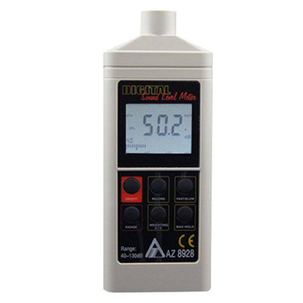 AZ Instrument รุ่น8928 Sound Level Meter,Meas.range:A weight:40～130dB,C weight:45～130dB