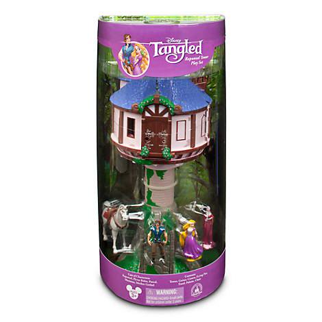 ใหม่ Disney Parks Rapunzel Tower Play Set Tangled Flynn Mother Gothel Maximus ราคา 2990.- บาท