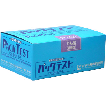 Kyoritsu รหัสสินค้าWAK-PO4(D)ชุดทดสอบคุณภาพน้ำค่าฟอสเฟตและฟอสฟอรัส,Phosphate(Low Range),Phosphate-Phosphorus(Low Range)