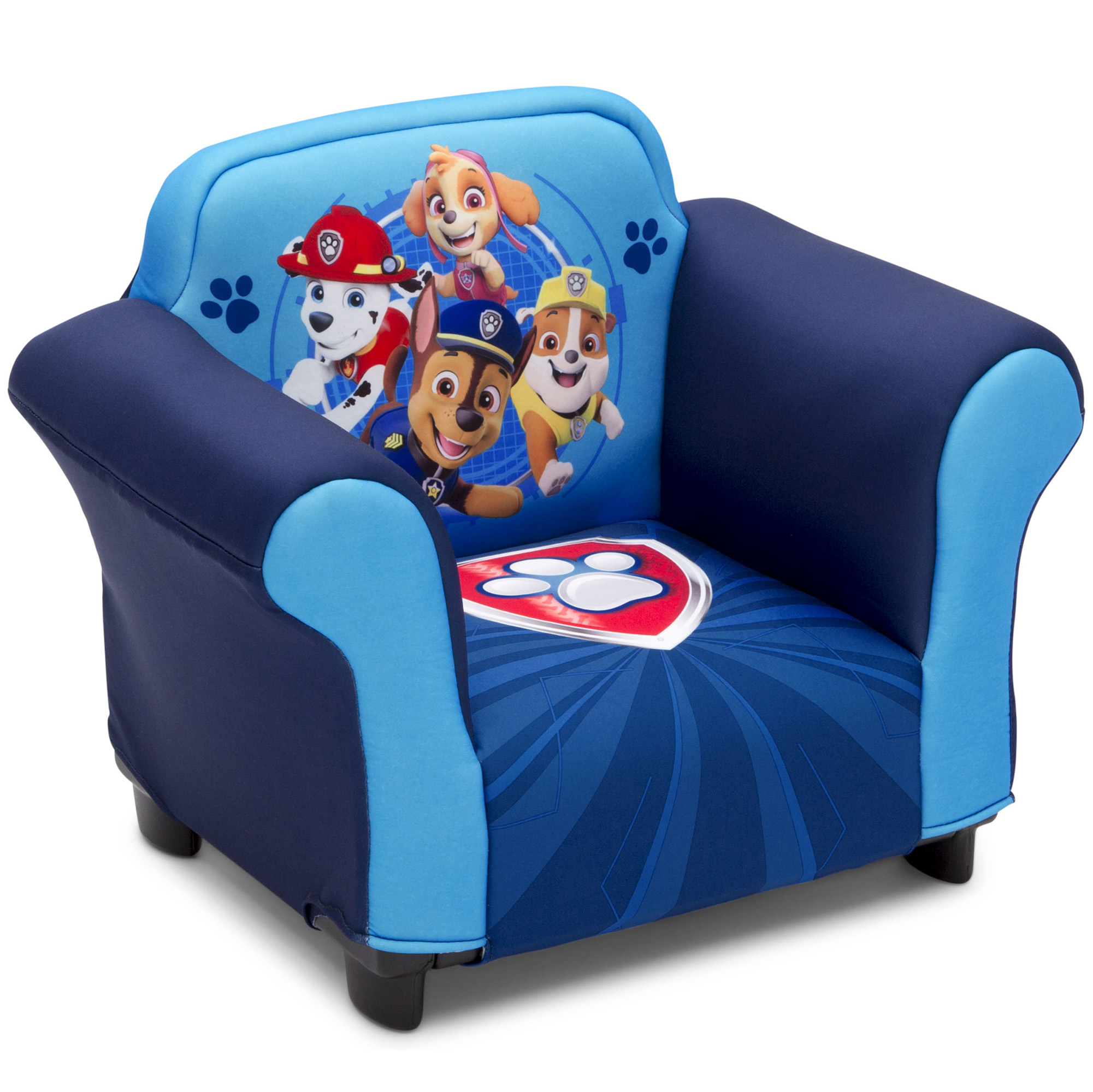 เก้าอี้โซฟา ลาย พาวแพทโทรล Paw Patrol Kids Nick Jr. PAW Patrol Kids Upholstered Chair with Sculpted Plastic Frame by Delta Children ราคา 4590