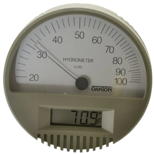 Oakton รหัสสินค้าWD-35700-00เครื่องวัดความชื้นและเทอร์โม-ไฮโกรมิเตอร์,Humidity,Thermo-Hygrometer,Meas.range:0～160°F,20～100%