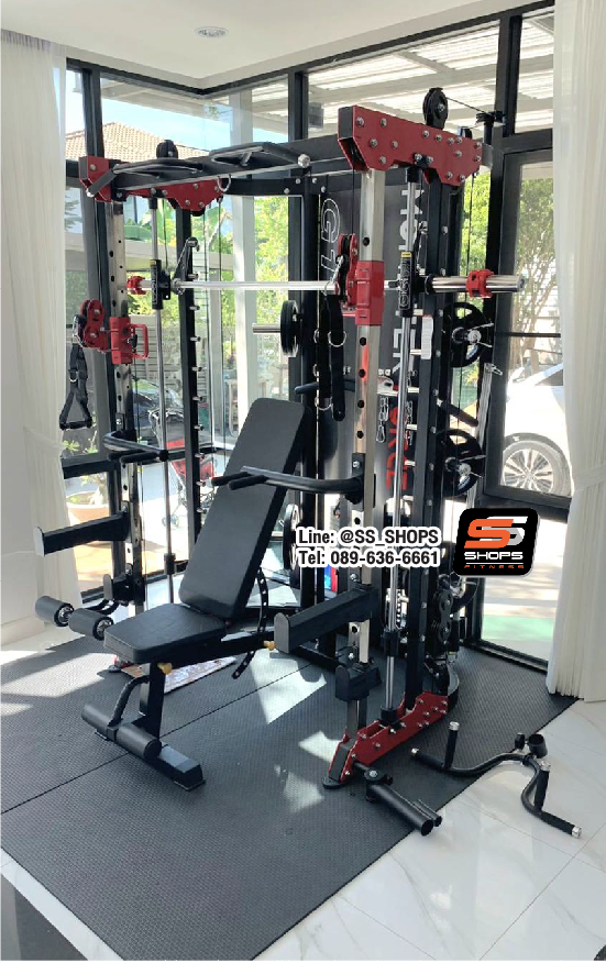 Jammer Arms แจมเมอร์ อาร์ม อุปกรณ์เสริมใช้กับ Smith Machine MONSTER FORCE G11 สมิทแมชชีนG11