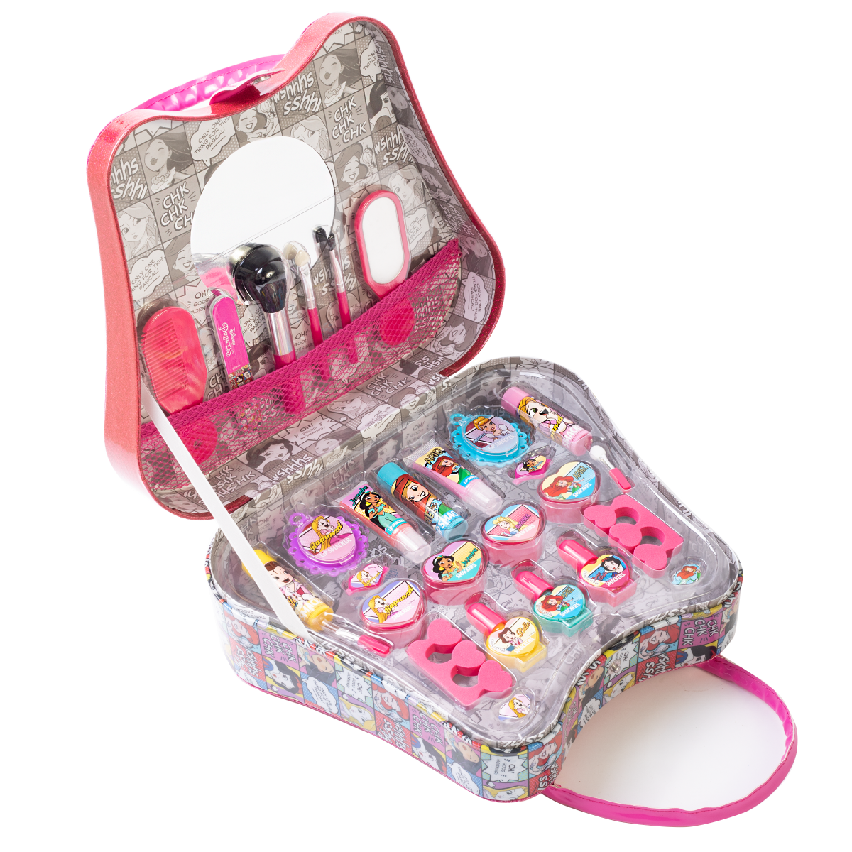 นำเข้า 🇺🇲 กระเป๋าใส่เครื่องสำอางเด็ก Lip Smacker Disney Princess Weekender Bag ราคา2,290 บาท