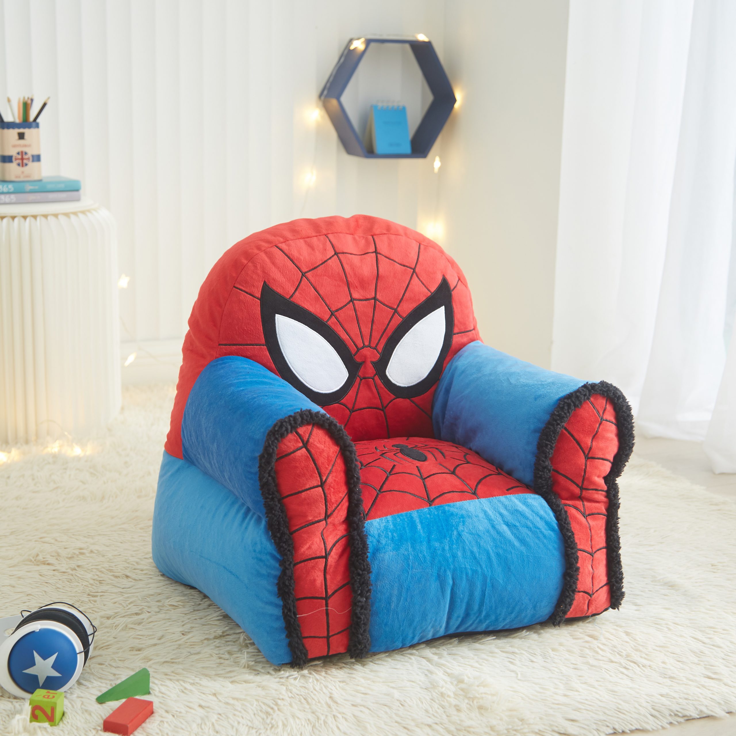 เก้าอี้บีนแบ็กสำหรับเด็กวัยหัดเดิน Marvel Spiderman Bean Bag Chair! "ลิขสิทธิ์แท้" ราคา 2990- บาท