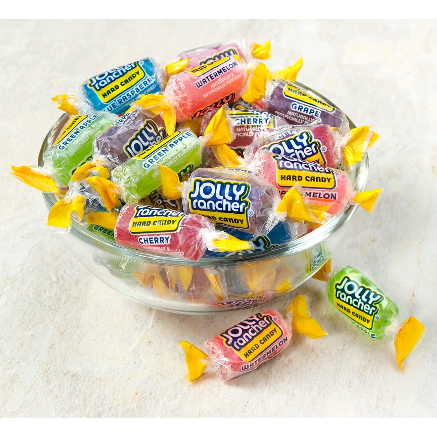 NEW แบบถุงจั้มโบ้ !! นำเข้า🇺🇸 JOLLY RANCHER Original Fruit - ลูกอมรสผลไม้ JOLLY RANCHER รสดั้งเดิม 2.26 กก ราคา 1,990 บาท
