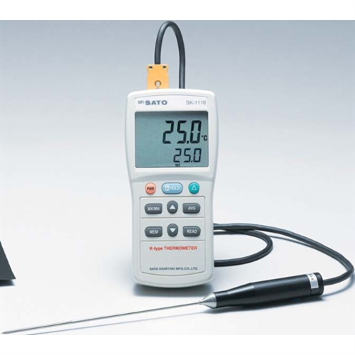 SK Sato รุ่นSK-K010โพรบสำหรับเครื่องวัดอุณหภูมิ,Sensor for SK-L400T,SK-1110,SK-1120,SK-7000PRTⅡ(Standard K sensor)Cat.No.8014-30