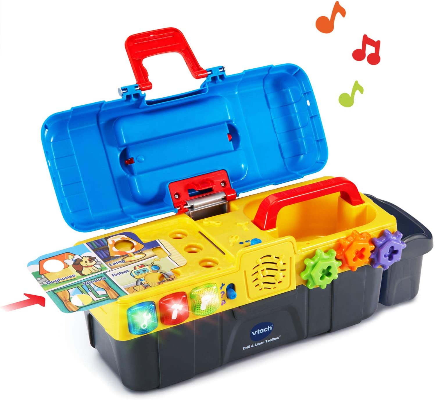 VTech Drill and Learn Toolbox With Working Drill and Tools ราคา 1,890 - บาท
