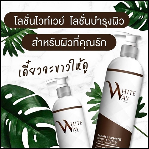 โลชั่นไวท์เวย์ WhiteWay Boby Lotion