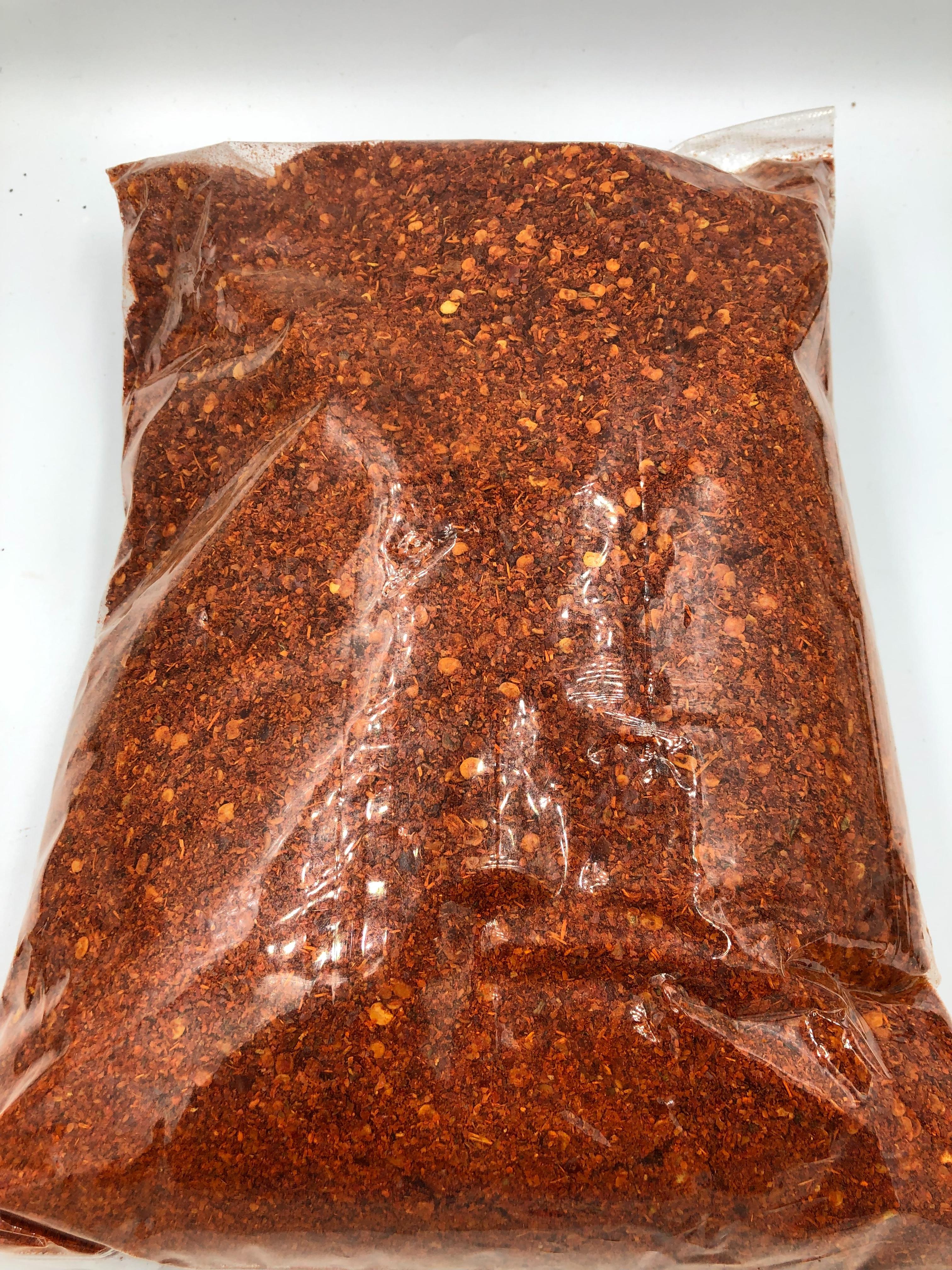 พริกป่น (Chilli powder) น้ำหนัก 500 กรัม พริกป่นแดง ไม่คั่ว ปั่น สด ๆ ใหม่ ๆ ทุกวัน พริกสำหรับทำน้ำจิ้มลูกชิ้น พริกป่นปรุงก๋วยเตี๋ยว สำเนา