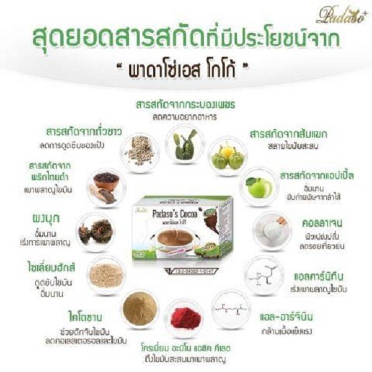 Padaso’s Cocoa พาดาโซ่เอส โกโก้