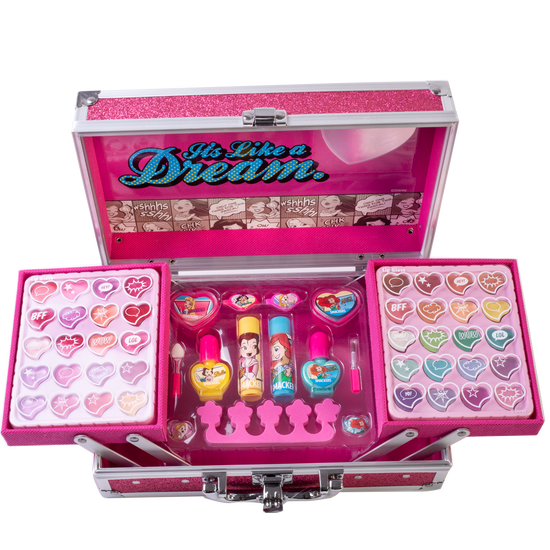 กระเป๋าเครื่องสำอางสำหรับเด็ก Smackers Disney Princess Comic Train Case ราคา 1,390 บาท