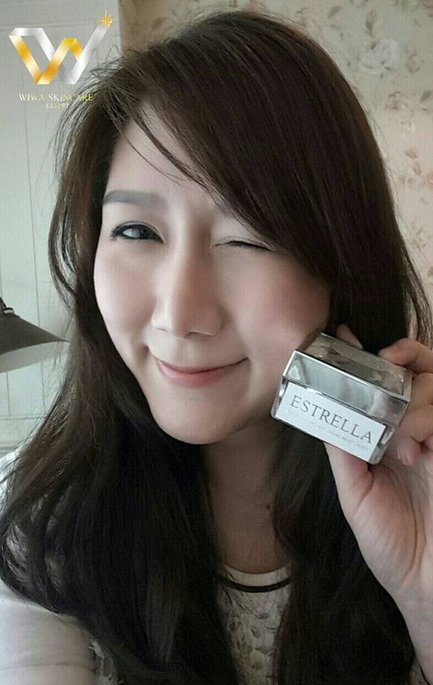 เอสเทรลล่า หน้าสวย กระจ่างใส ไร้จุดด่างดำ (Estrella Whitening and Anti-aging Moisturizer by Wiwa Skincare Expert)