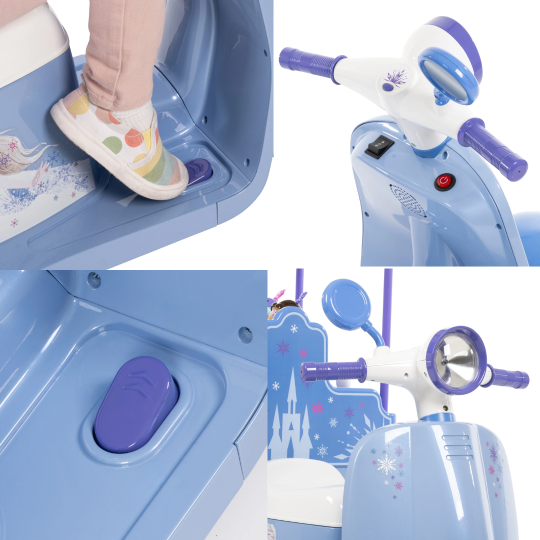 นำเข้า 🇺🇸 “เติมเต็มจินตนาการสุดหวาน🍦❄️ กับ Huffy Disney Frozen Ice Cream Cart รถของเล่นไฟฟ้าสุดน่ารัก ราคา 11,900 บาท