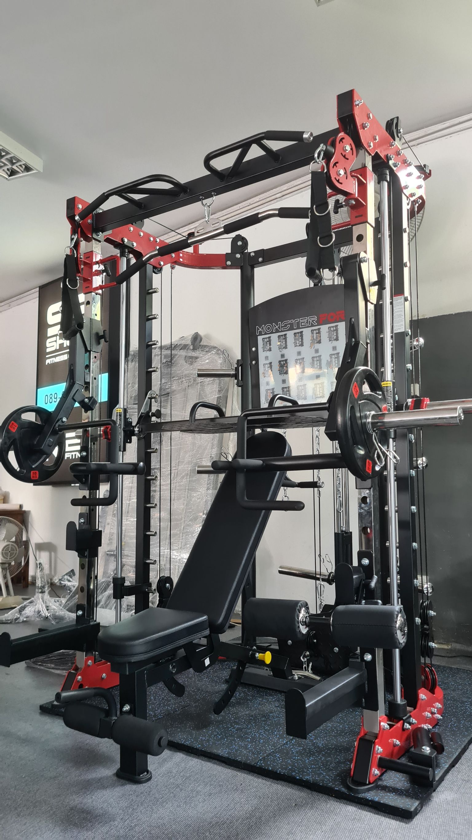 Jammer Arms แจมเมอร์ อาร์ม อุปกรณ์เสริมใช้กับ Smith Machine MONSTER FORCE G11 สมิทแมชชีนG11