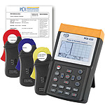 PCE รุ่น830-1-ICA Three Phase Powerเครื่องวัดบันทึกอุณหภูมิData Logger incl. ISO Calibration Certificate