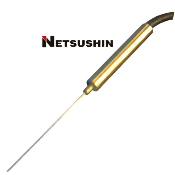 Netsushin รหัสสินค้าNR-351-100S-2-3.2-60-500TF-A-3โพรบวัดอุณหภูมิเส้นผ่านศูนย์กลางเล็ก,Small Diameter Platinum Resistance Thermometer