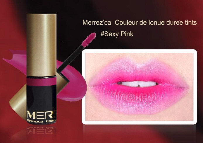 เมอร์เรซกาทิ้น สูตรน้ำ กันน้ำ กันเหงื่อ (MERREZ'CA Couleur de Lonue Dure'e Tints)