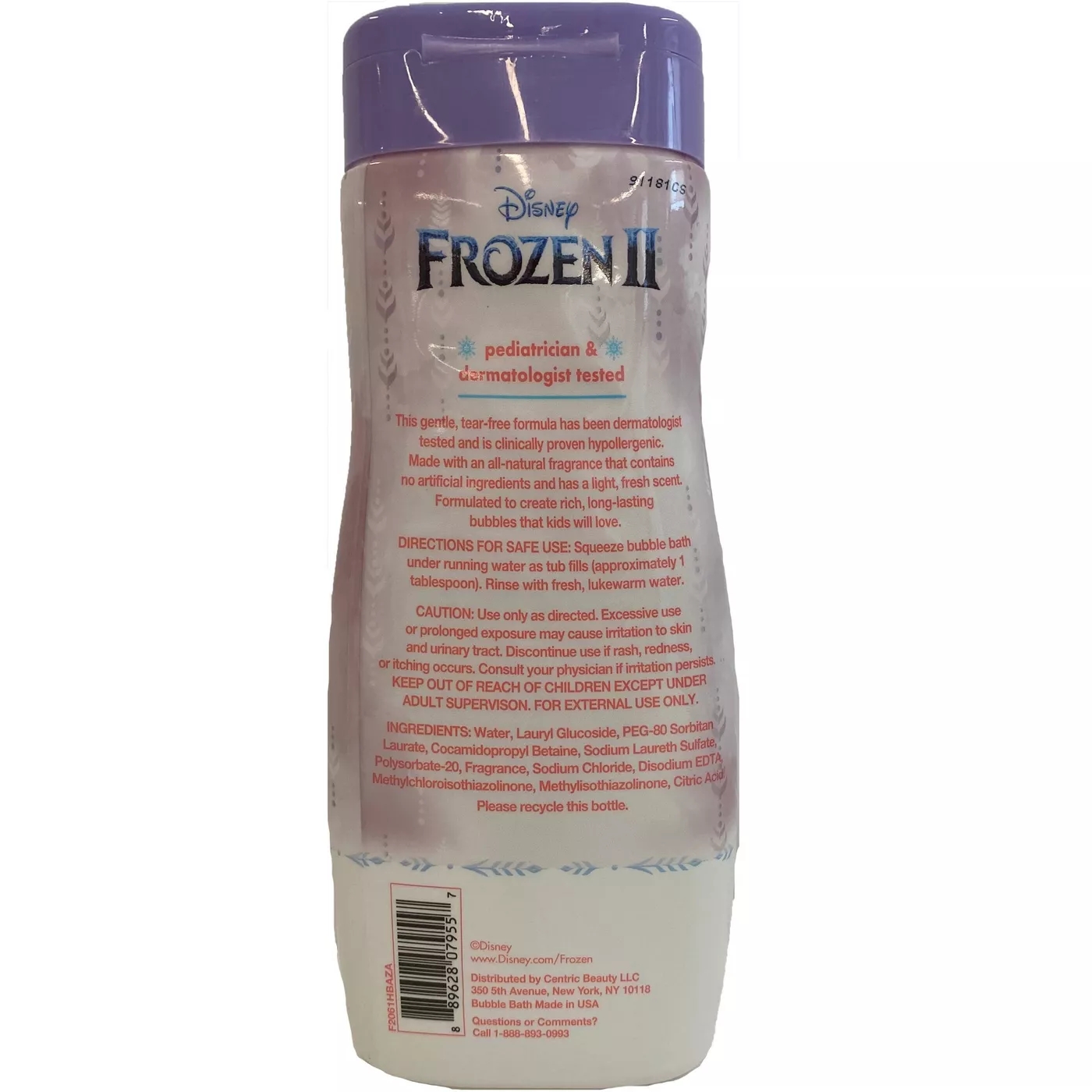 สบู่เหลว บับเบิ้ลบาธ Frozen Extra Gentle Bubble Bath - 24 fl oz