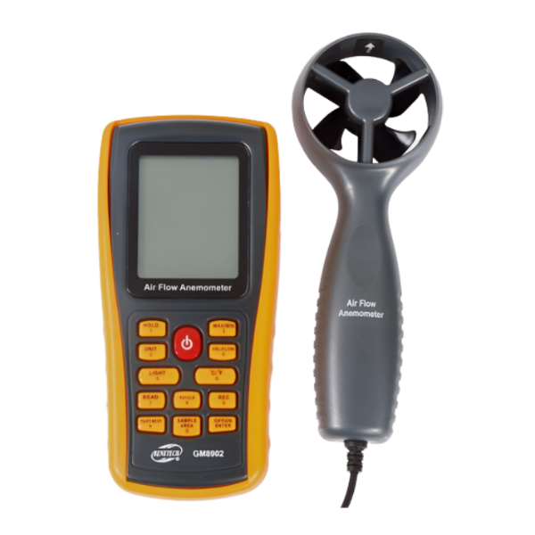 Bentech รุ่นGM-8902เครื่องวัดความเร็วลมแบบดิจิตอล,Digital Air Flow Anemometer with USB interface(56mm Vane)