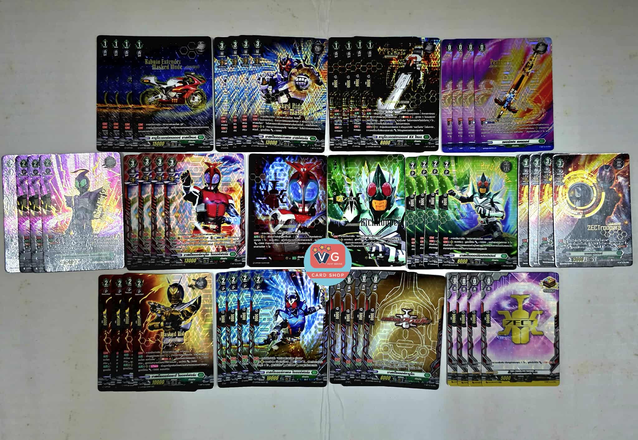 D Masked Rider Trial Deck 1 (D-MTD01) : Masked Rider Kabuto Cardfight vanguard Camen Rider เล่นได้เลย